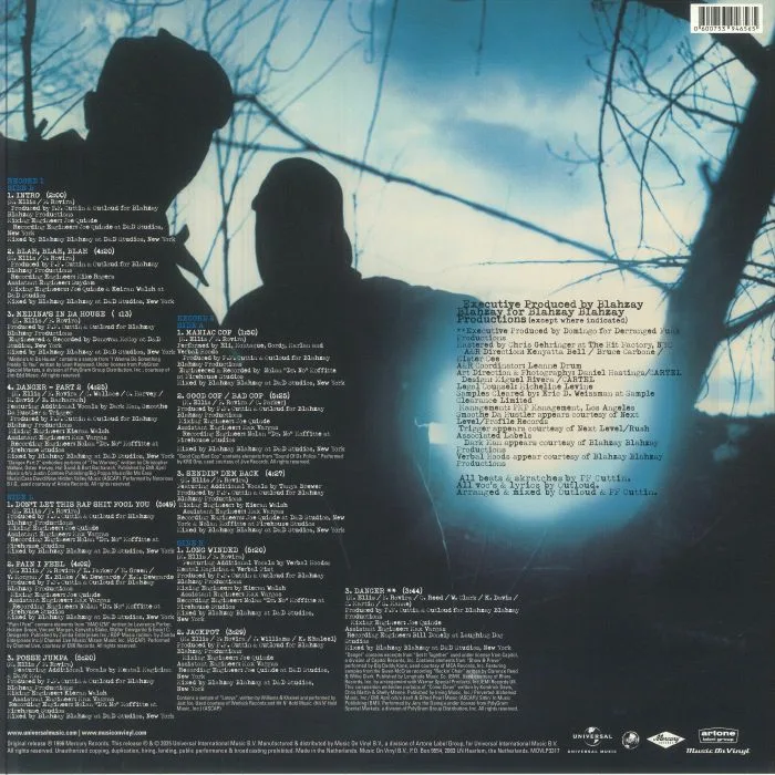 Обратная сторона обложки — BLAHZAY BLAHZAY — Blah Blah Blah (reissue)