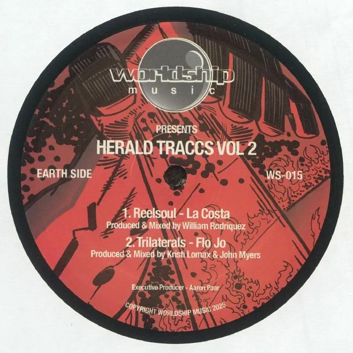 Front cover — REELSOUL / TRILATERALS / TEFLON DONS / ROBERTA — Herald Traccs Vol 2