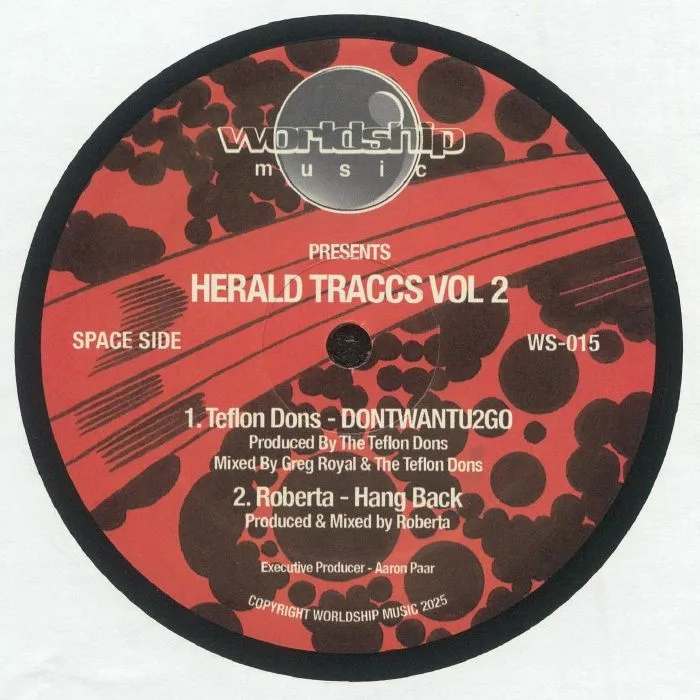 Back cover — REELSOUL / TRILATERALS / TEFLON DONS / ROBERTA — Herald Traccs Vol 2