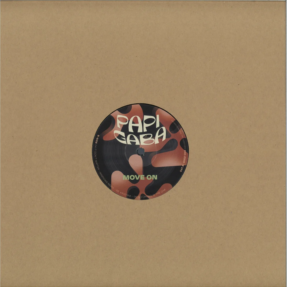 Back cover — Papi Gaba — Move On EP