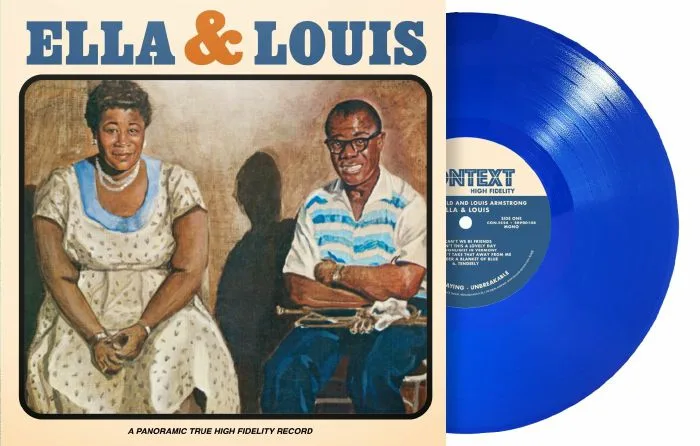 Front cover — Ella FITZGERALD / LOUIS ARMSTRONG — Ella & Louis (reissue)