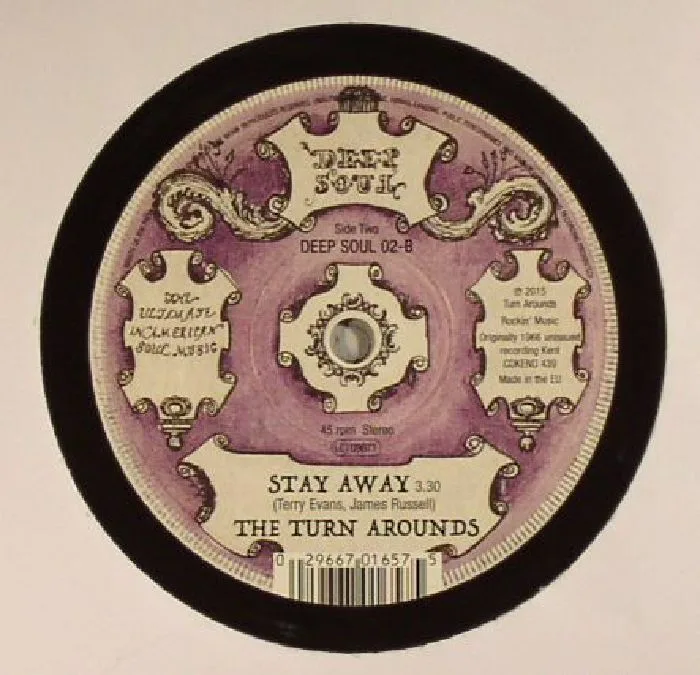 Back cover — LITTLE ANN / THE TURN AROUNDS — Deep Shadows