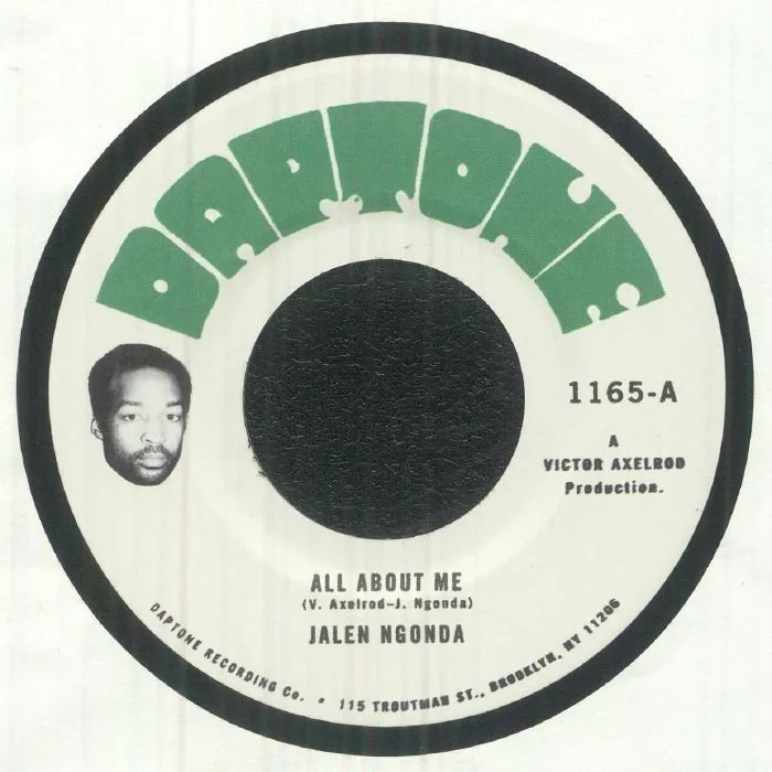 Лицевая сторона обложки — Jalen NGONDA — All About Me