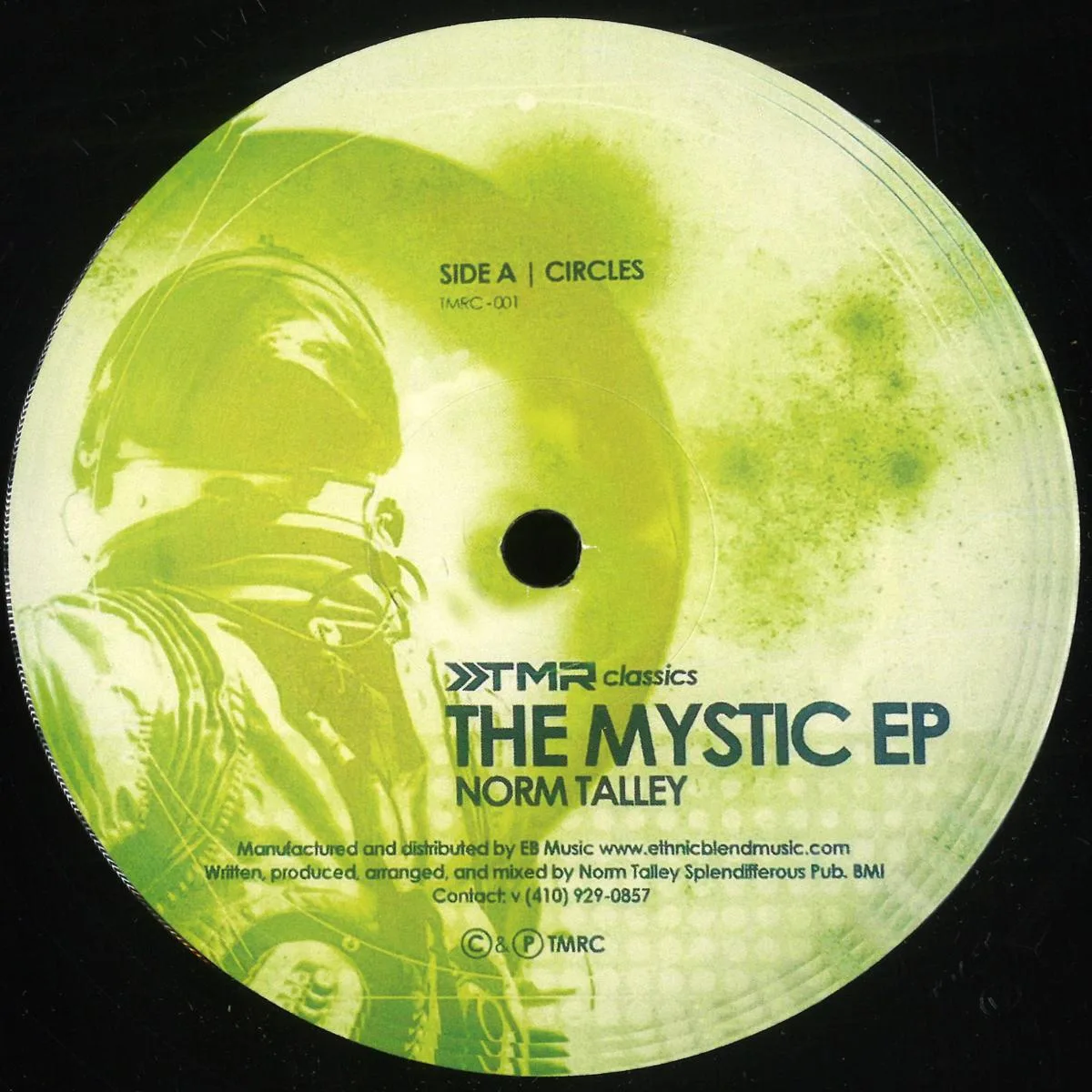 Front cover — Norm Talley — Mystic Ep