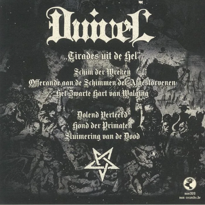 Back cover — DUIVEL — Tirades Uit De Hel