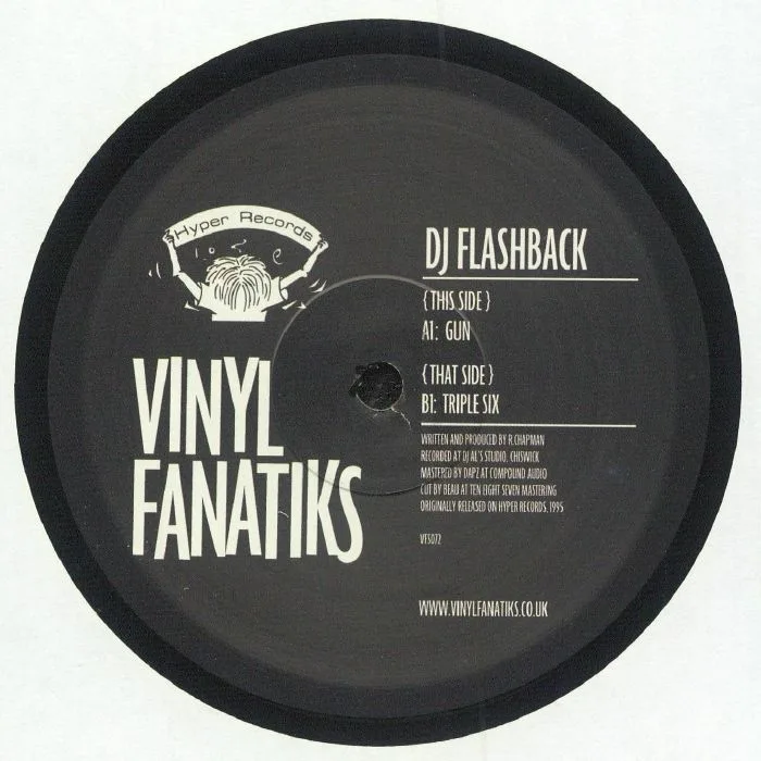 Front cover — DJ FLASHBACK — Gun