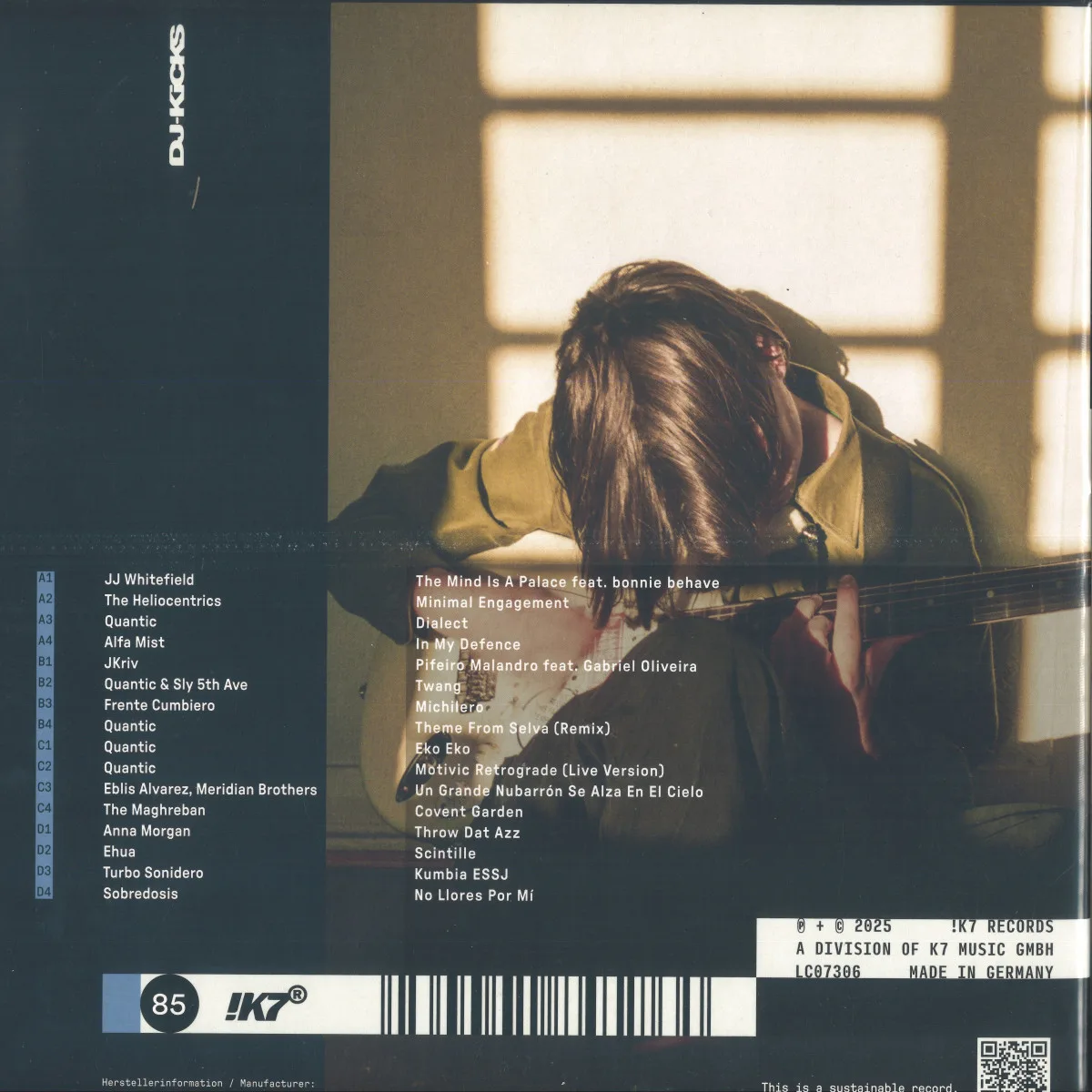 Back cover — Quantic — DJ-KICKS LP 2x12"