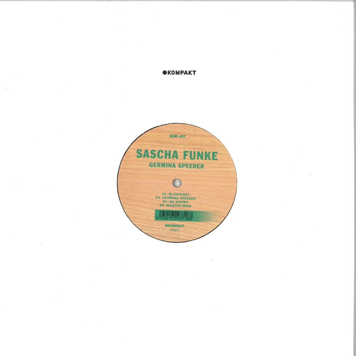 Front cover — Sascha Funke — Germina Speeder