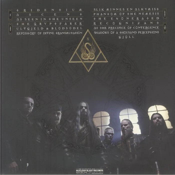 Обратная сторона обложки — DIMMU BORGIR — Grand Serpent Rising