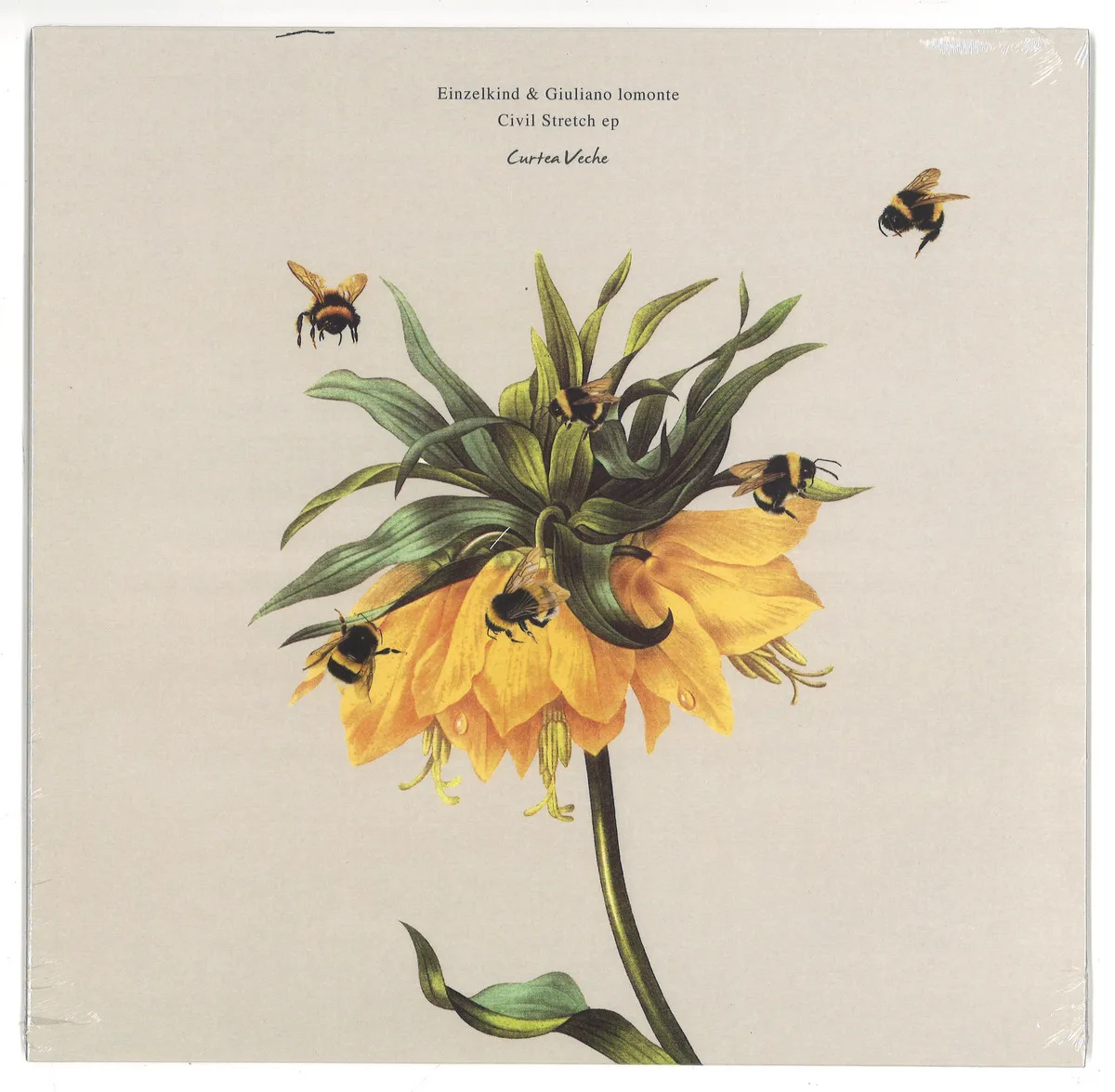 Einzelkind & Giuliano Lomonte — Civil Stretch EP 10" (3rd Edition Black)