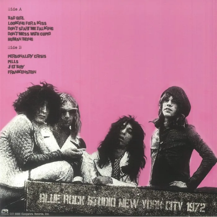 Back cover — NEW YORK DOLLS — Dawn Of The Dolls