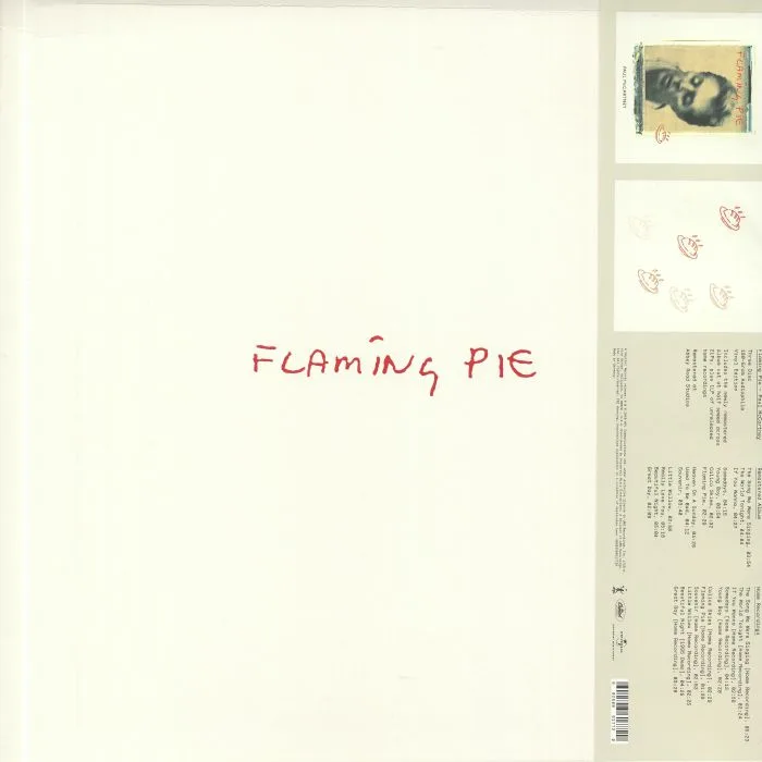 Back cover — Paul McCARTNEY — Flaming Pie (half speed mastered)