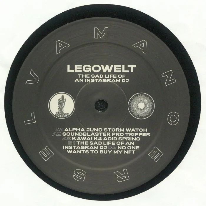 Лицевая сторона обложки — LEGOWELT — The Sad Life Of An Instagram DJ