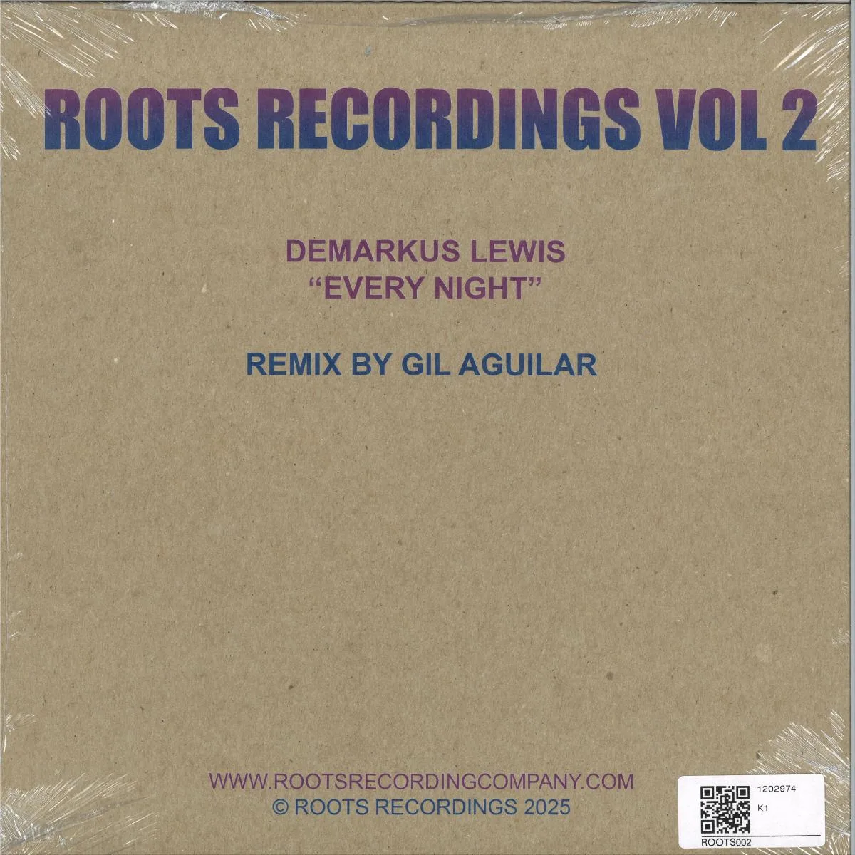 Back cover — Demarkus Lewis — Every Night Remix