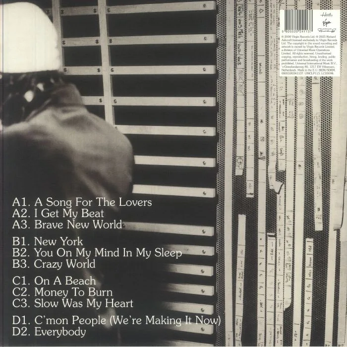 Back cover — Richard ASHCROFT — Alone With Everybody (reissue)