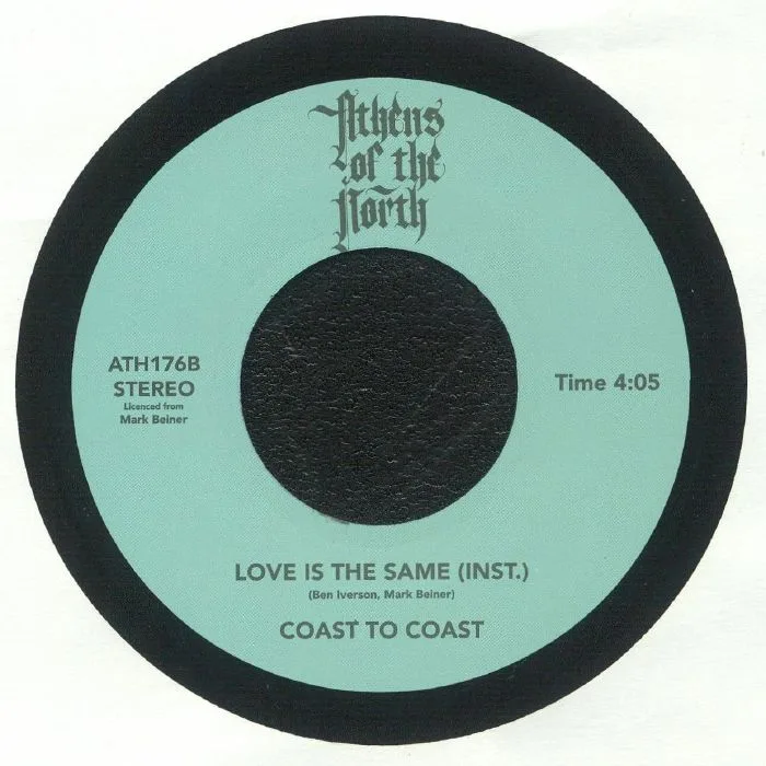Back cover — COAST TO COAST — Love Is The Same