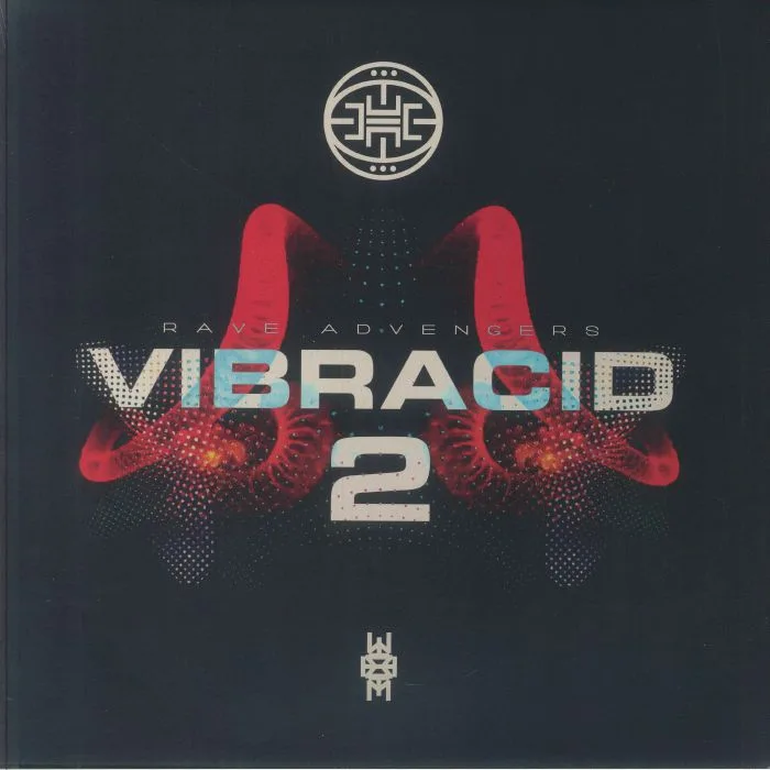 Front cover — CALAGAD 13 / CCO / MOKOTRON / ATIX / WICKED WES / ROMPHEA — Vibracid 2: Rave Advengers EP