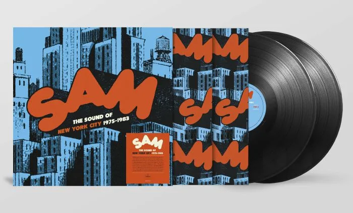 Лицевая сторона обложки — Various — SAM Records Anthology – The Sound of New York City 1975 – 1983 LP 2x12"