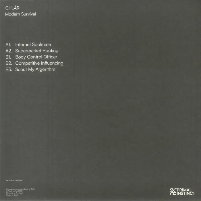 Back cover — CHLAR — Modern Survival