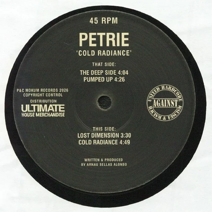 Back cover — PETRIE — Cold Radiance