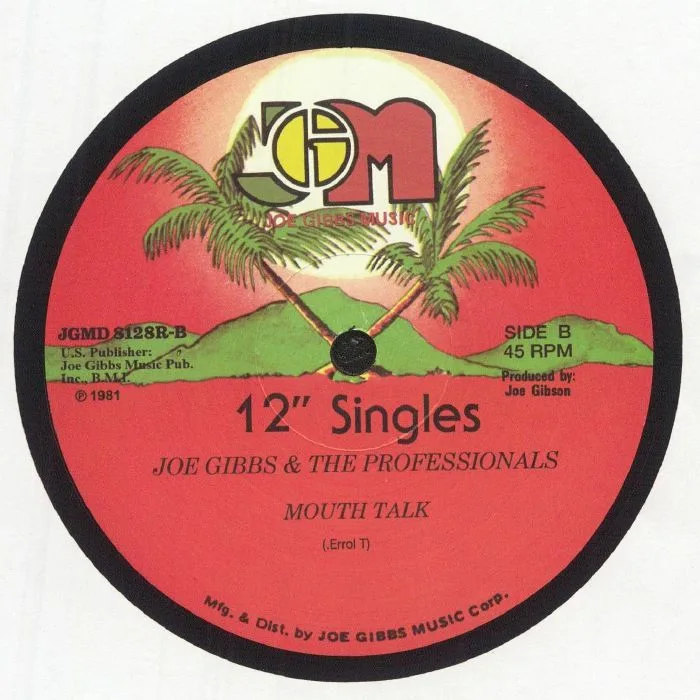 Back cover — Barrington LEVY / LUI LEPKE / JOE GIBBS & THE PROFESSIONALS — Mine Yuh Mouth