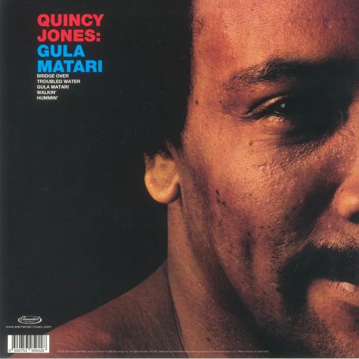 Back cover — Quincy JONES — Gula Matari