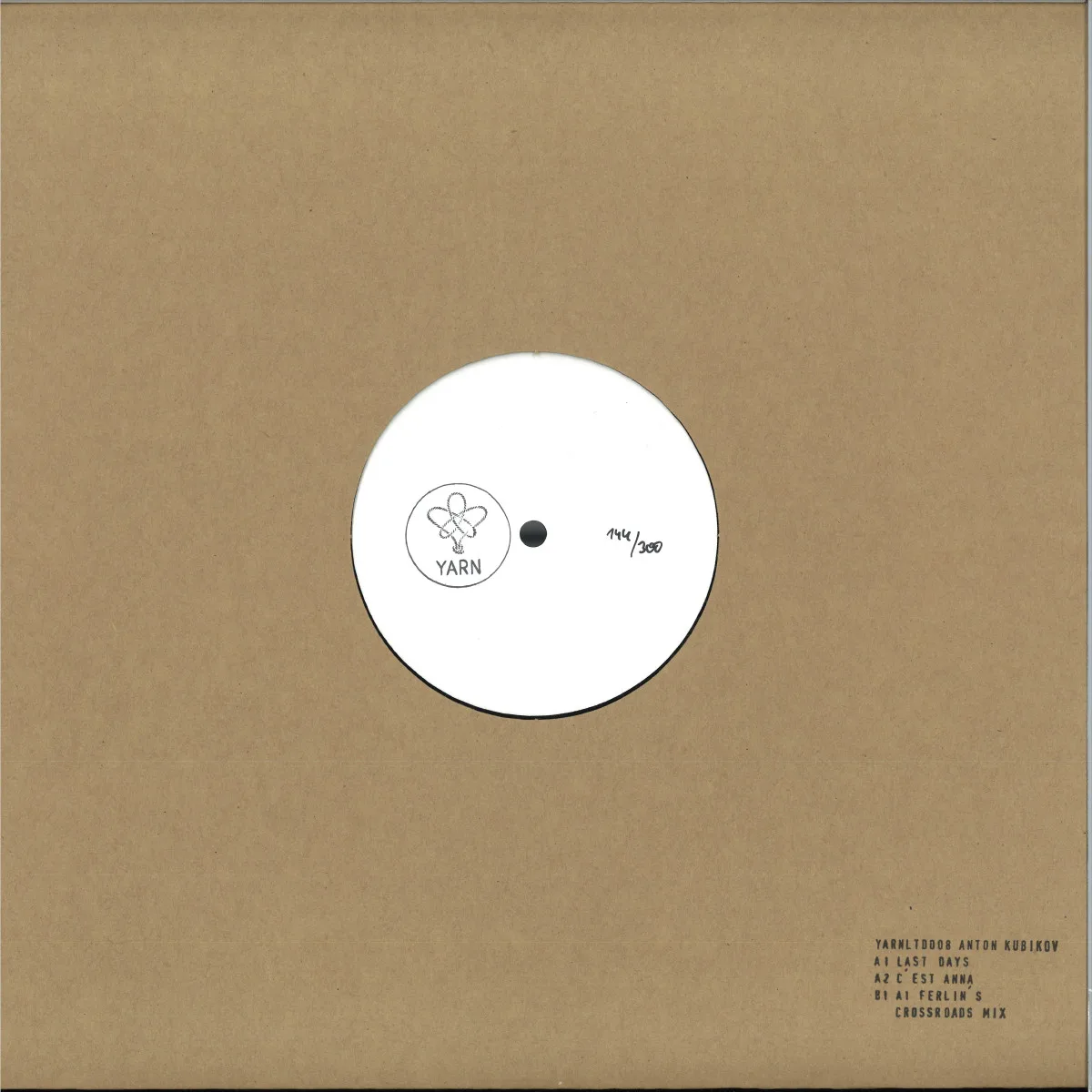Лицевая сторона обложки — Anton Kubikov — Attic Eccentric EP