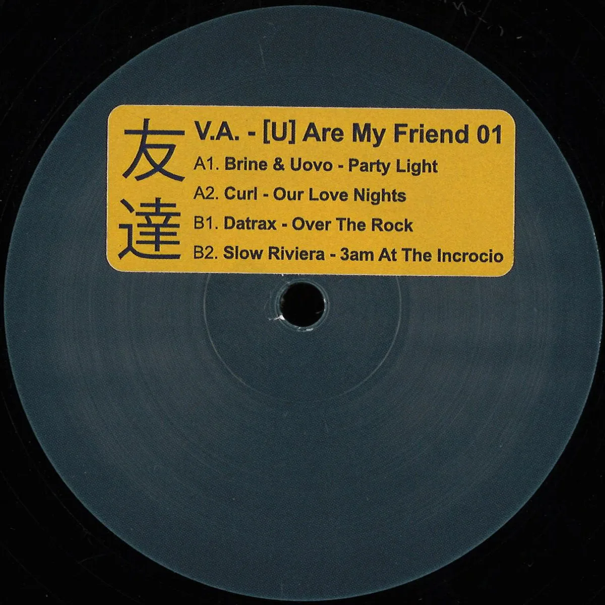 Лицевая сторона обложки — Various — [U] Are My Friend 01