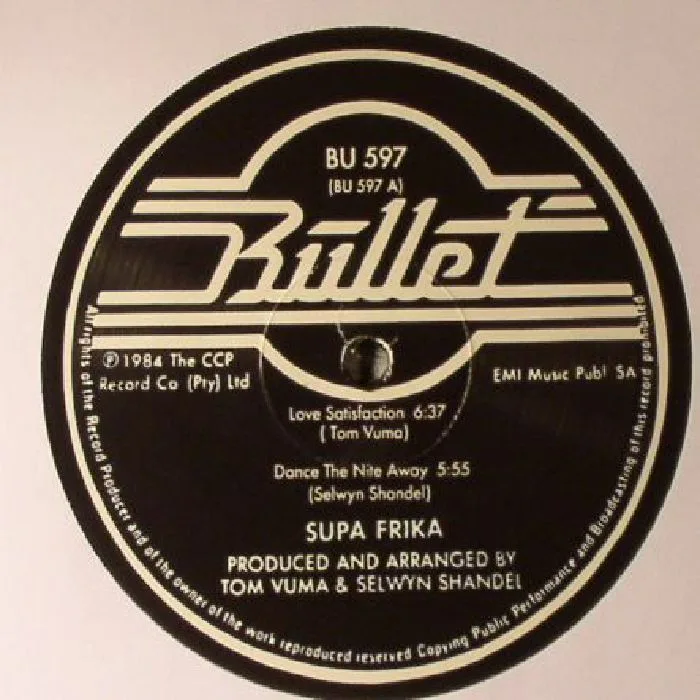 Лицевая сторона обложки — SUPA FRIKA — Love Satisfaction (reissue)