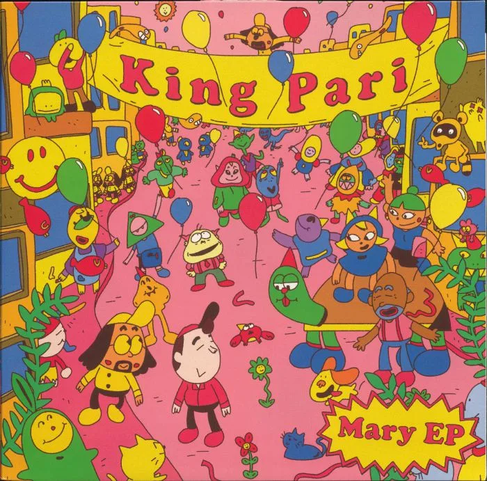 Лицевая сторона обложки — KING PARI — Mary Ep