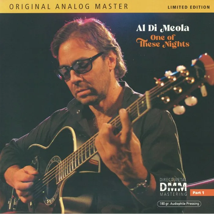 Лицевая сторона обложки — Al DI MEOLA — One Of These Nights Part 1