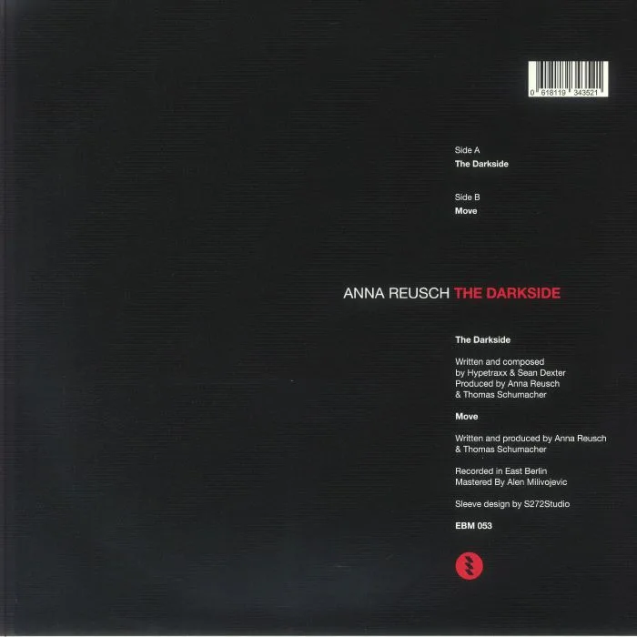 Обратная сторона обложки — Anna REUSCH — The Darkside