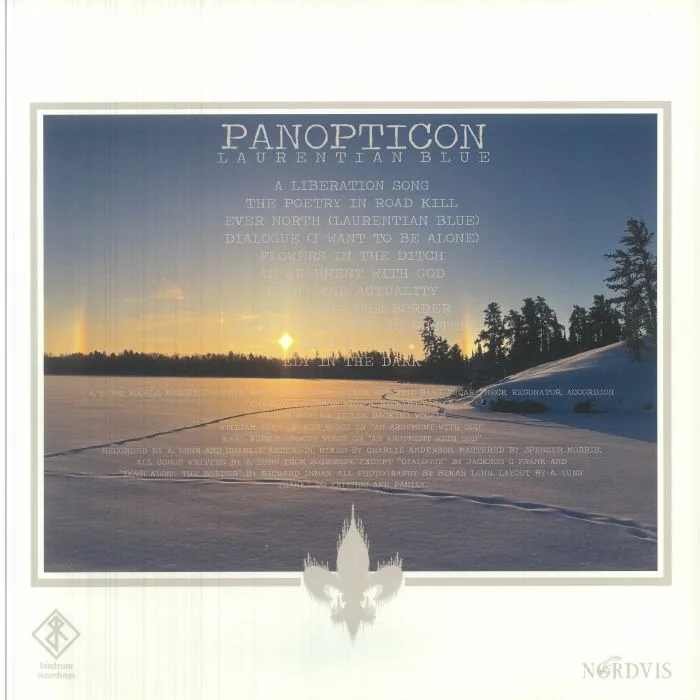 Обратная сторона обложки — PANOPTICON — Laurentian Blue