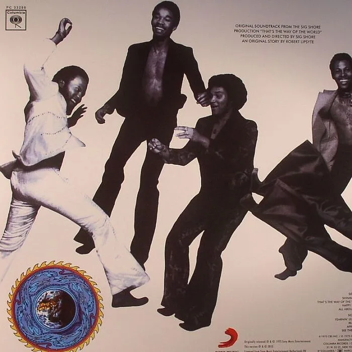 Обратная сторона обложки — EARTH WIND & FIRE — That's The Way Of The World