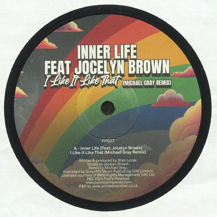 Front cover — INNER LIFE feat JOCELYN BROWN — I Like It Like That