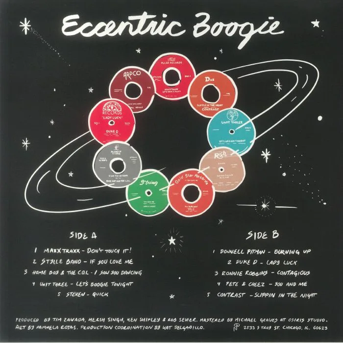 Back cover — VARIOUS — Eccentric Boogie