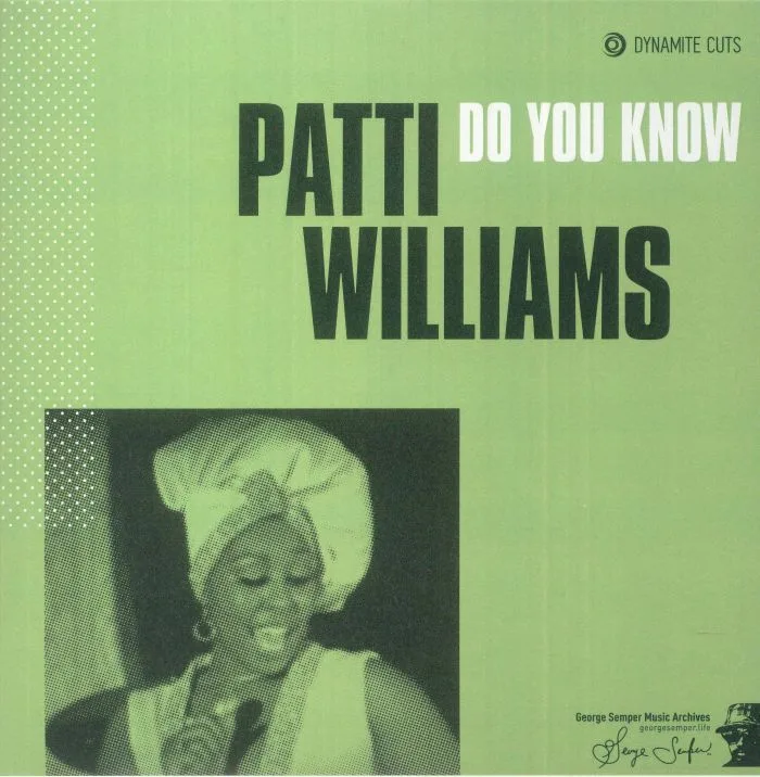 Front cover — Patti WILLIAMS — Do You Know