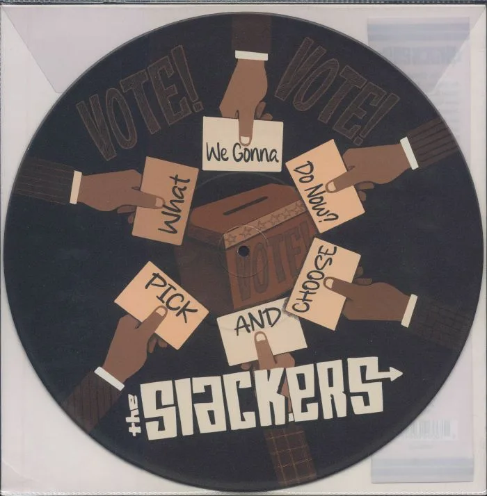 Back cover — The SLACKERS — What We Gonna Do Now?