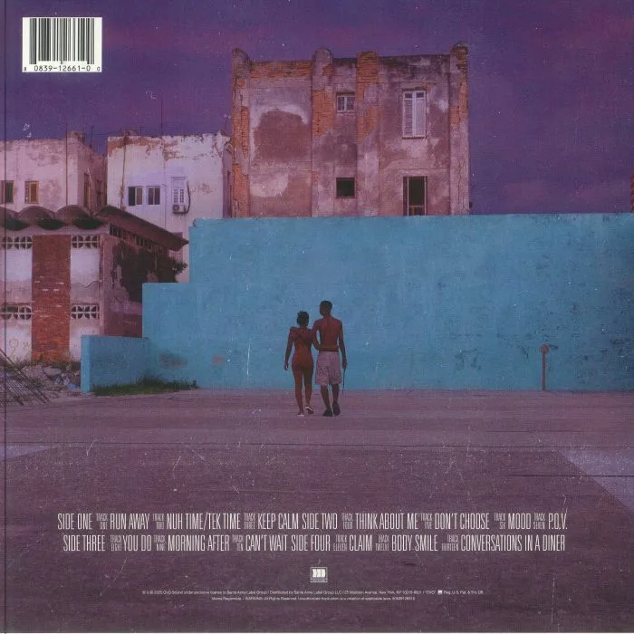 Обратная сторона обложки — DVSN — Morning After (reissue)
