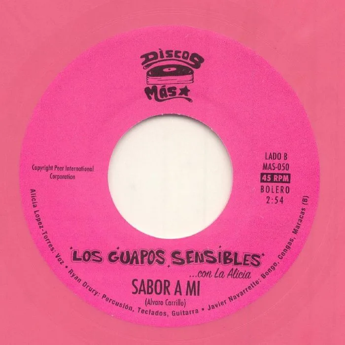 Back cover — LOS GUAPOS SENSIBLES — Bomba Pa' Afincar