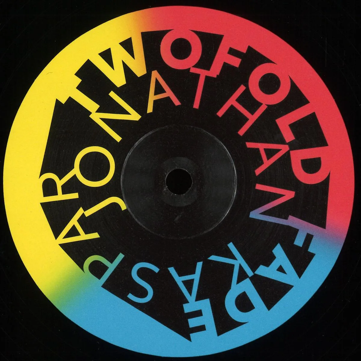 Лицевая сторона обложки — Jonathan Kaspar — Twofold – Fade (Black Vinyl)