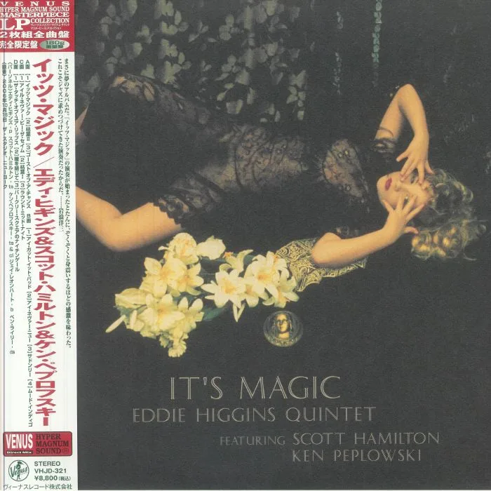 Front cover — EDDIE HIGGINS QUINTET feat SCOTT HAMILTON / KEN PEPLOWSKI — It's Magic