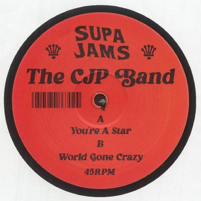 Front cover — The CJP BAND — You're A Star