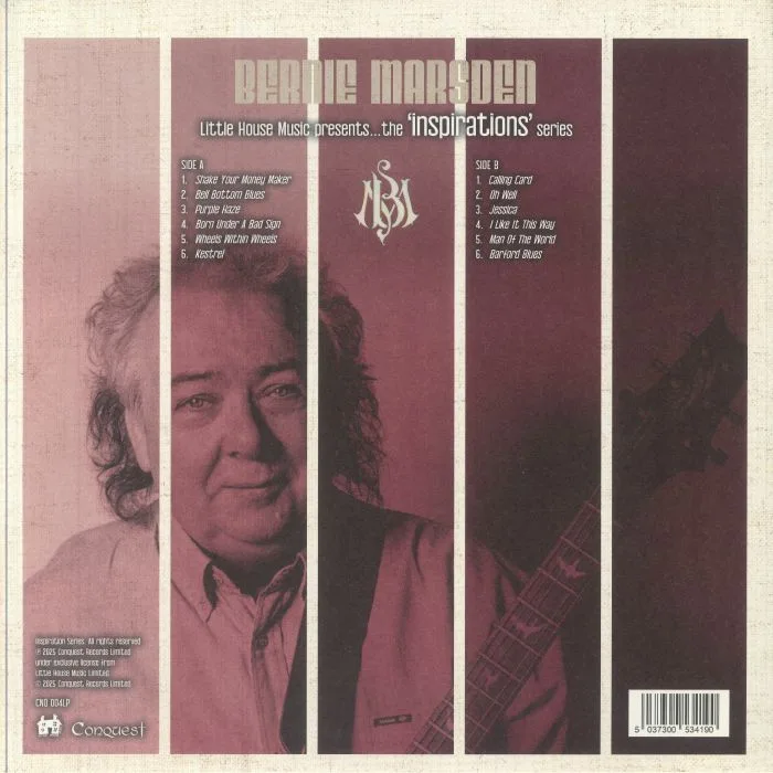 Back cover — Bernie MARSDEN — Icons