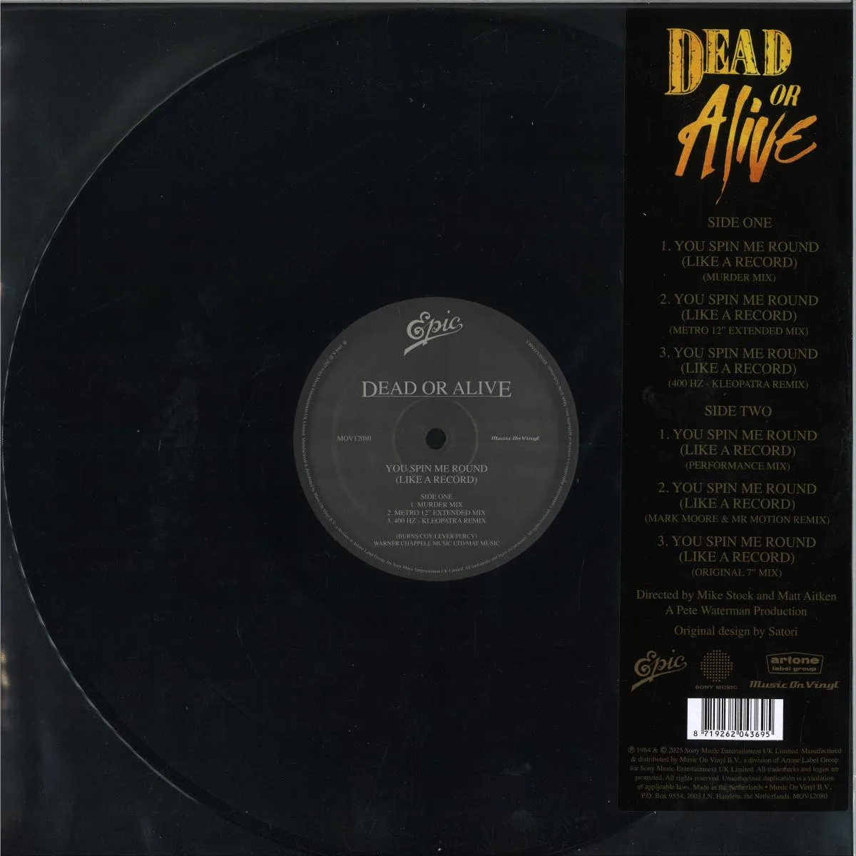 Dead Or Alive — You Spin Me Round (Like A Record)