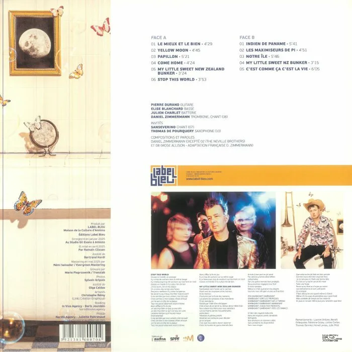 Back cover — Daniel ZIMMERMANN — Snapshots
