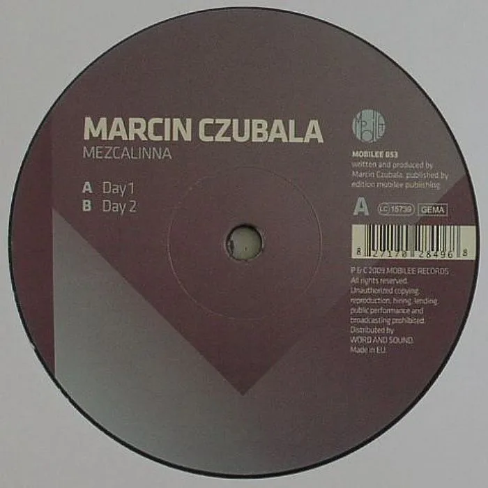 Лицевая сторона обложки — Marcin CZUBALA — Mezcalinna
