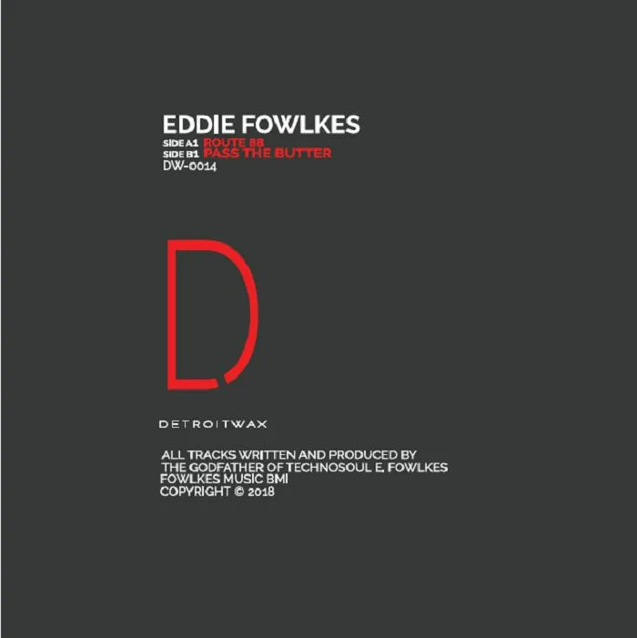 Back cover — Eddie Fowlkes — Techno Soul Vol. 2