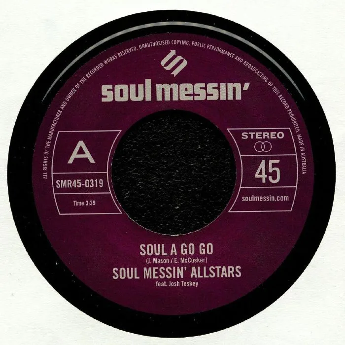 SOUL MESSIN' ALLSTARS — Soul A Go Go