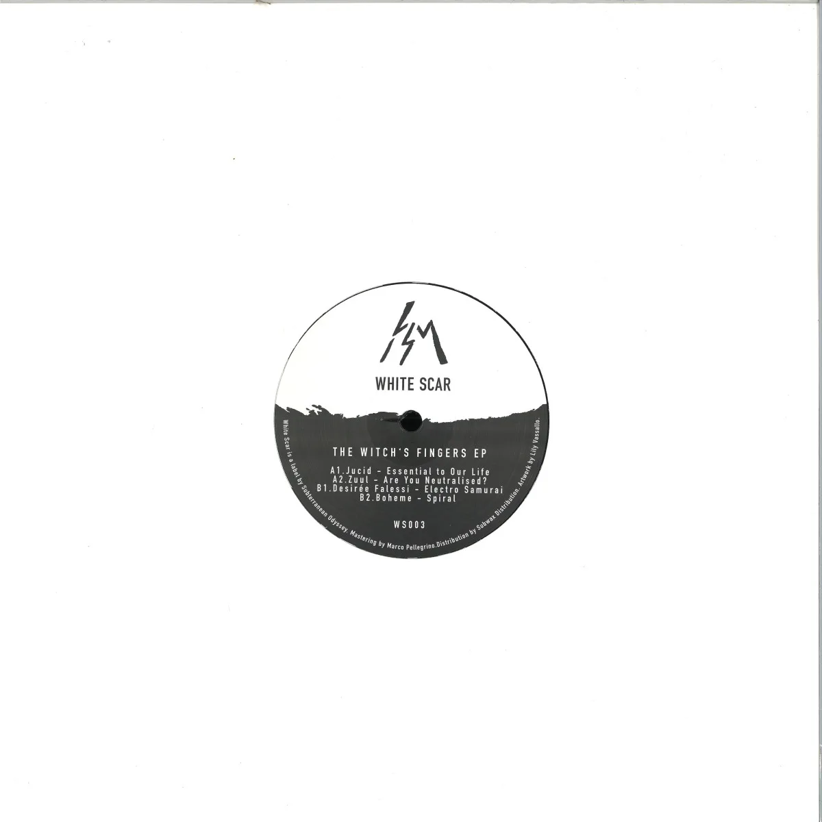 Back cover — Various — The Witch's Fingers EP